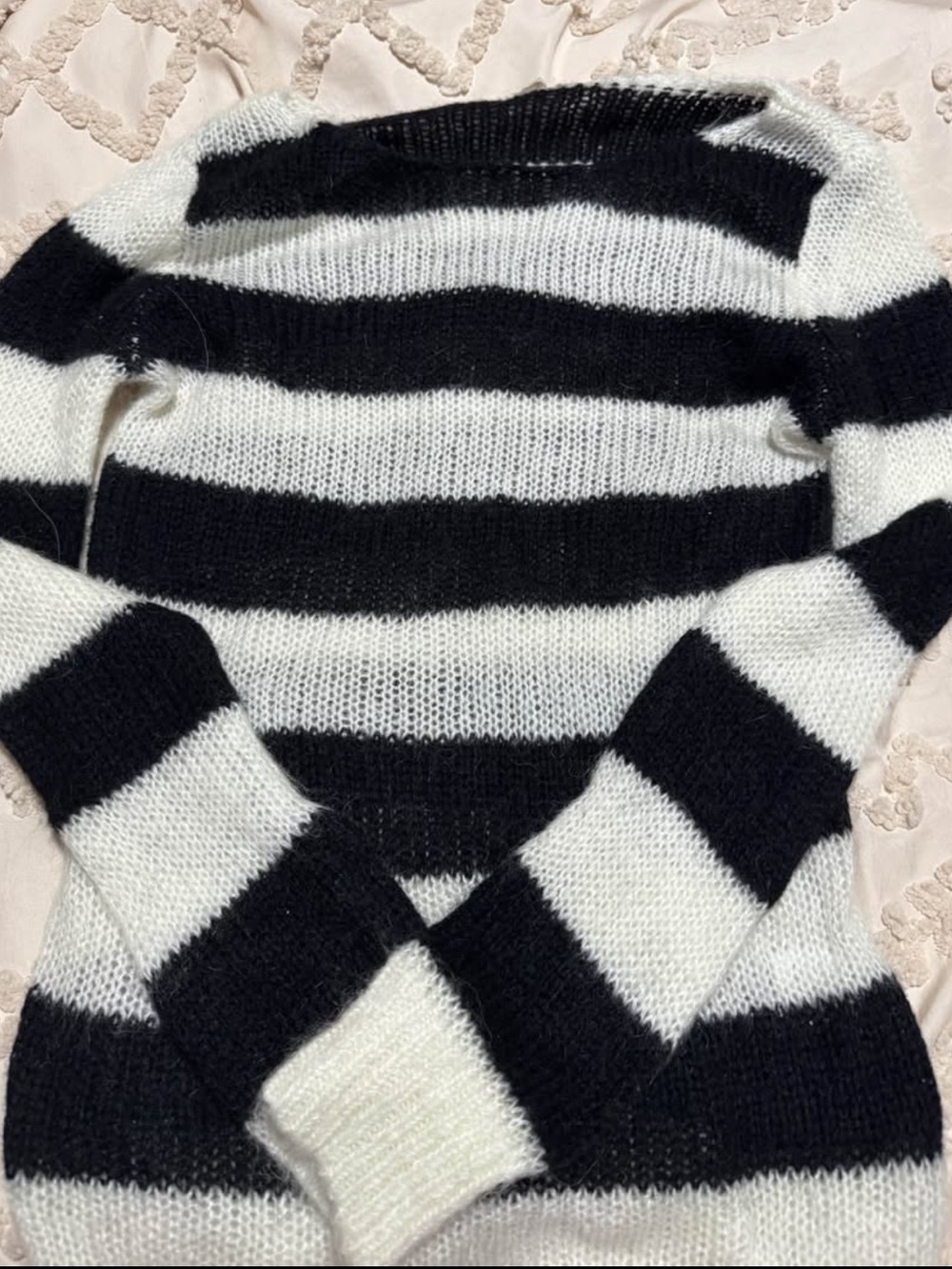Brandy Melville John Galt Light Striped Sweater